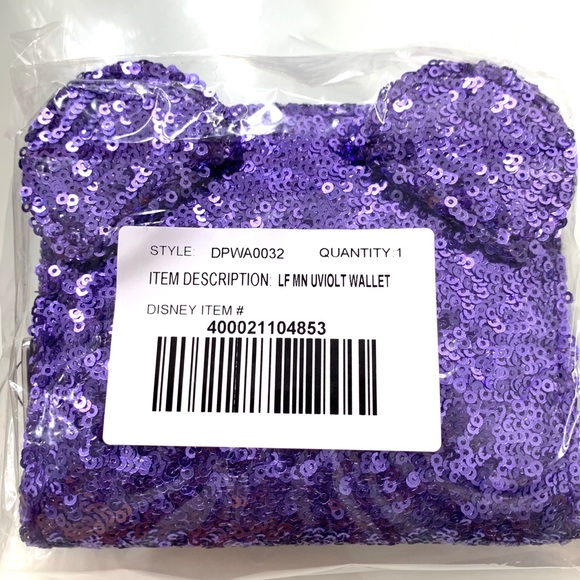 Disney Parks Purple Potion Wallet By Loungefly - Picture 3 of 6